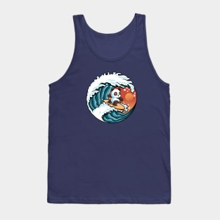 Surfing Panda - Sports Tank Top